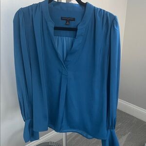 Banana Republic Factory Teal Blouse